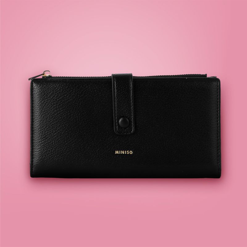 Cartera-Larga-para-Mujer-Serie-Miniso-Negro-2-26548