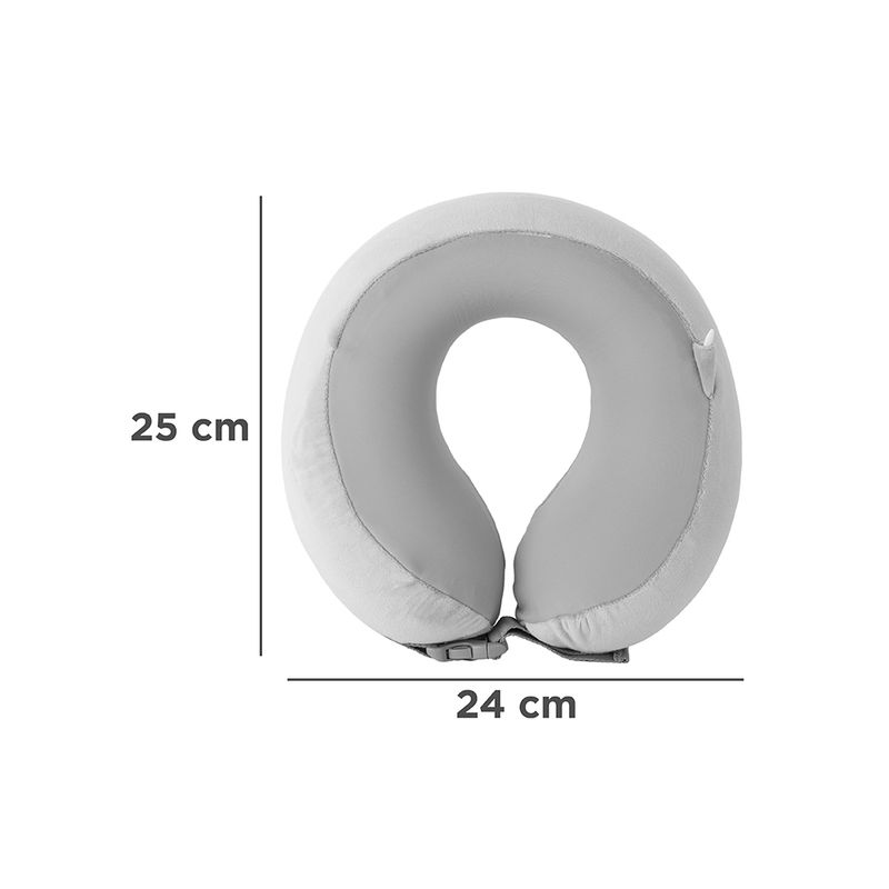 Almohada-de-Viaje-Ajustable-para-el-Cuello-con-Espuma-Viscoelastica-Serie-Miniso-Gris-6-26296