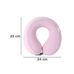 Almohada-de-Viaje-Ajustable-para-el-Cuello-con-Espuma-Viscoelastica-Serie-Miniso-Rosa-6-26297