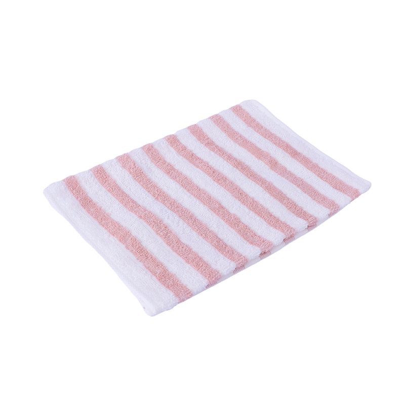 Toalla-Infantil-para-Ba-o-de-Algodon-con-Rayas-Serie-Miniso-Rosa-1-26499