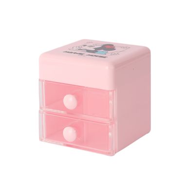 Organizador Plastico con Tapa Abatible para Escritorio Minnie Serie Disney Mickey Mouse