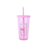 Vaso-Plastico-con-Pitillo-de-600-Ml-Angel-Serie-Disney-Lilo-Stitch-Rosa-1-26595