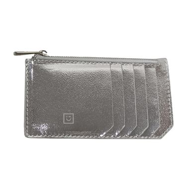 Tarjetero Holografico Serie Miniso Plata