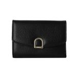 Cartera-para-Mujer-con-Hebilla-Dorada-Serie-Miniso-Negro-1-26526