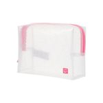 Cosmetiquera-Grande-Transparente-con-Red-Serie-Miniso-Rosa-1-26396