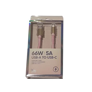 Cable de Carga Tipo C Serie Miniso Blanco