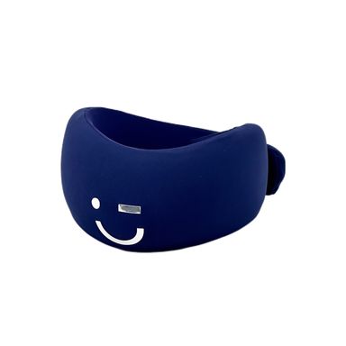 Almohada de Viaje con Soporte para el Cuello de Espuma Viscoelastica Serie Miniso Azul Marino
