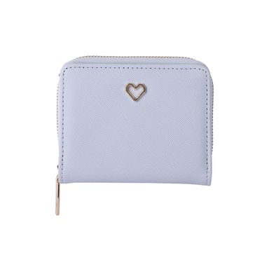 Cartera Pequeña con Corazon Serie Miniso Azul