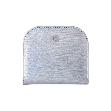Cartera Corta con Cierre para Mujer Serie Miniso Plata