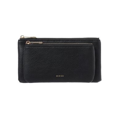 Bolso Cartera Multiuso con Asa de Mano Serie Miniso Negro