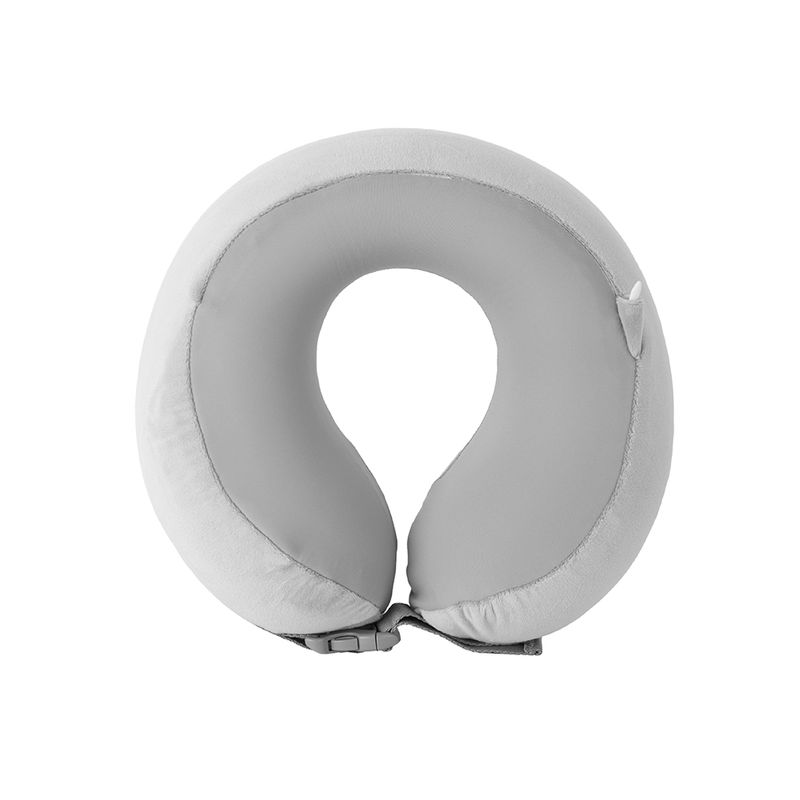 Almohada-de-Viaje-Ajustable-para-el-Cuello-con-Espuma-Viscoelastica-Serie-Miniso-Gris-1-26296