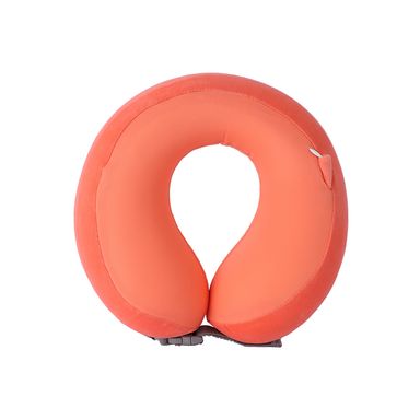 Almohada de Viaje Ajustable para el Cuello con Espuma Viscoelastica Serie Miniso Naranja