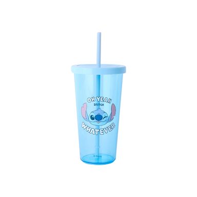 Vaso Plástico con Pitillo Serie Lilo & Stitch Disney 600 Ml