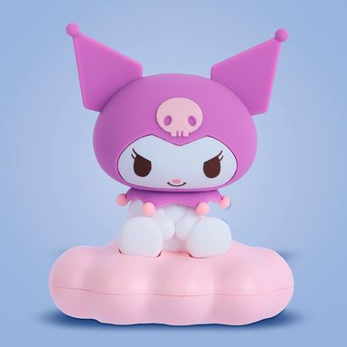 Lampara de Noche en forma de Nube Kuromi Serie Sanrio