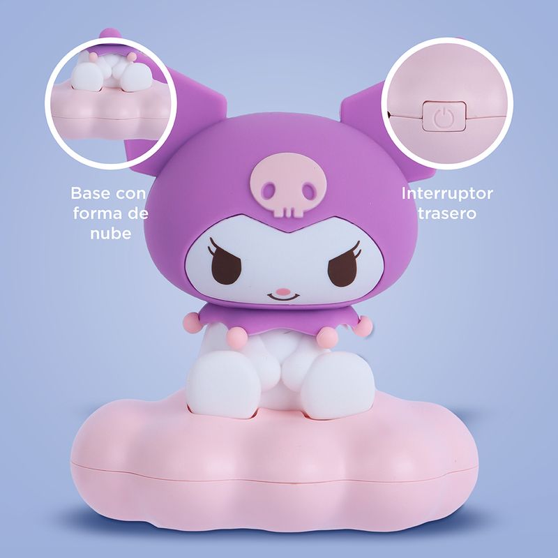 Lampara-de-Noche-en-forma-de-Nube-Kuromi-Serie-Sanrio-5-26634