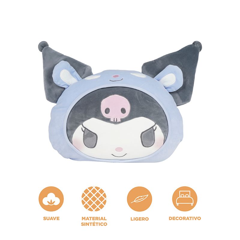 Cojin-con-Forma-de-Cabeza-Kuromi-Serie-Sanrio-4-26633