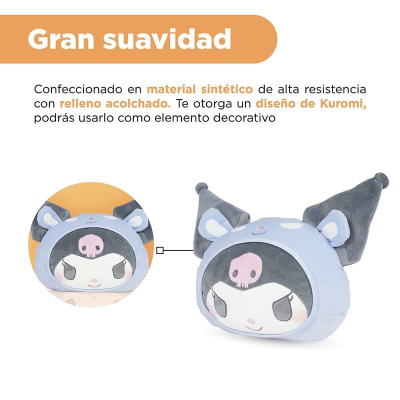 Cojin-con-Forma-de-Cabeza-Kuromi-Serie-Sanrio-5-26633