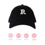 Gorra-de-Beisbol-Letra-R-Serie-Miniso-Negro-3-26721