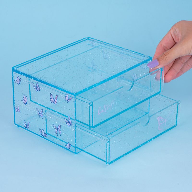 Organizador-Plastico-de-Maquillaje-2-Cajones-Serie-Live-Vividly-Azul-2-26650