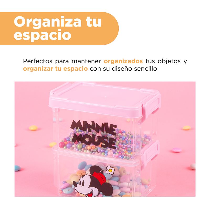 Organizador-Plastico-de-Doble-Capa-Minnie-Serie-Disney-Mickey-Mouse-4-26642