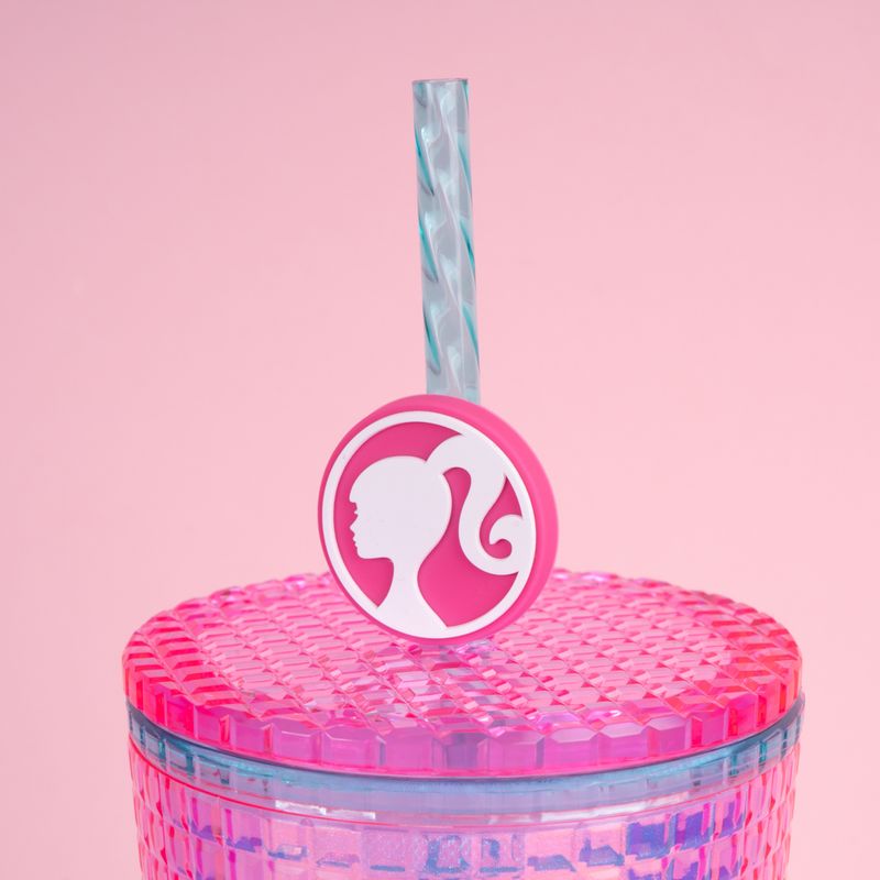 Vaso-Plastico-de-Doble-Pared-con-Pitillo-775-Ml-Serie-Barbie-3-26689