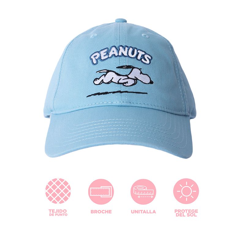 Gorra-de-Beisbol-Serie-Snoopy-Colorful-Vintage-Azul-3-26771