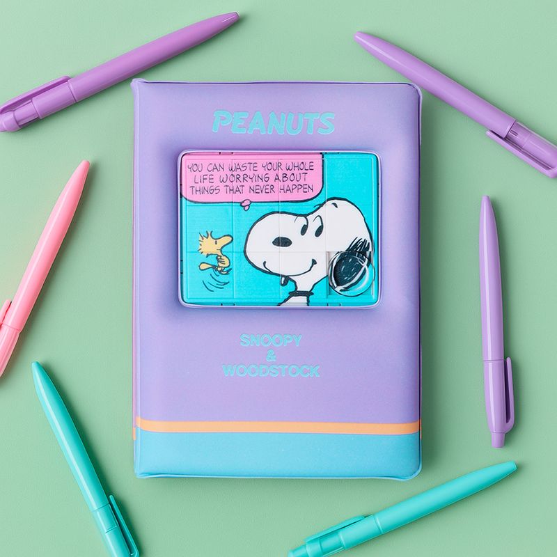 Cuaderno-Antiestres-B6-Puzzle-64-Hojas-Serie-Snoopy-Colorful-Vintage-2-26785