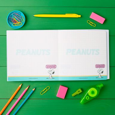 Cuaderno A 80 Hojas Serie Snoopy Colorful Vintage