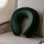 Almohada-para-Viaje-de-Espuma-Viscoelstica-Ajustable-para-el-Cuello-Serie-Miniso-Verde-Negruzco-2-26699