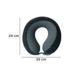 Almohada-para-Viaje-de-Espuma-Viscoelstica-Ajustable-para-el-Cuello-Serie-Miniso-Verde-Negruzco-6-26699