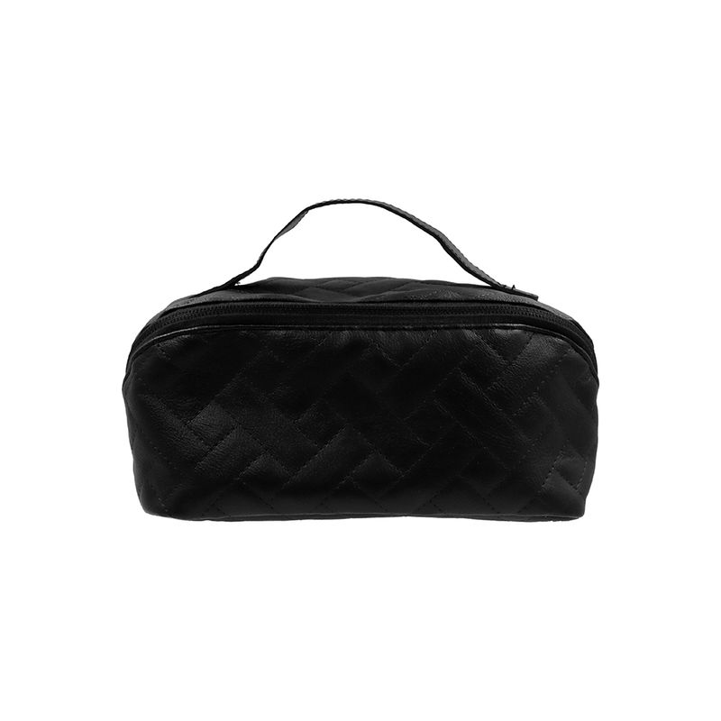 Cosmetiquera-Acolchada-con-Asa-Serie-Miniso-Negro-1-26718