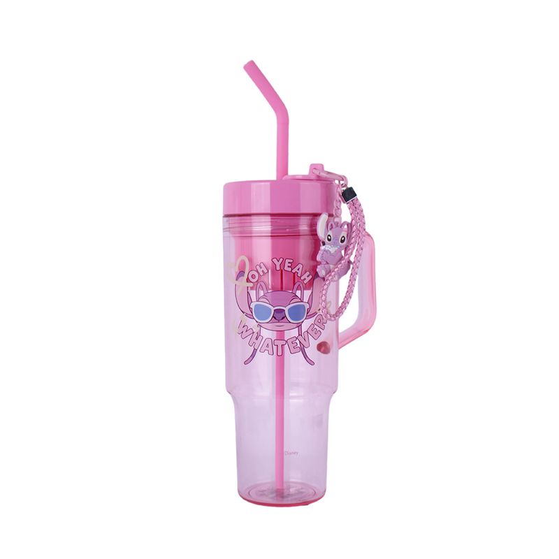 Vaso-Plastico-con-Pitillo-1250-Ml-Serie-Disney-Lilo-Stitch-Rosa-1-26727