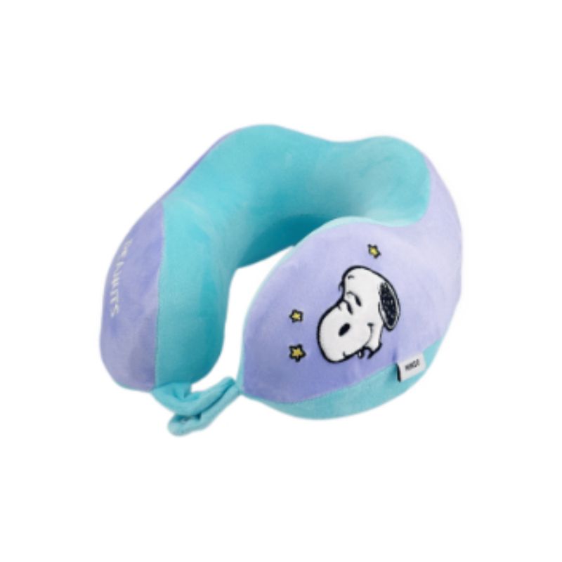 Almohada-para-Viaje-de-Espuma-Viscoelstica-para-El-Cuello-Serie-Snoopy-Colorful-Vintage-1-26794