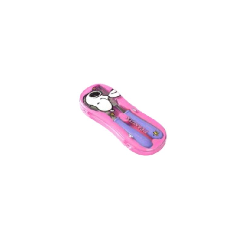 Juego-de-Cubiertos-Tenedor-y-Cuchara-Serie-Snoopy-Colorful-Vintage-Rosa-1-26754
