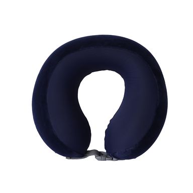 Almohada para Viaje de Espuma Viscoelstica Ajustable para el Cuello Serie Miniso Azul Marino
