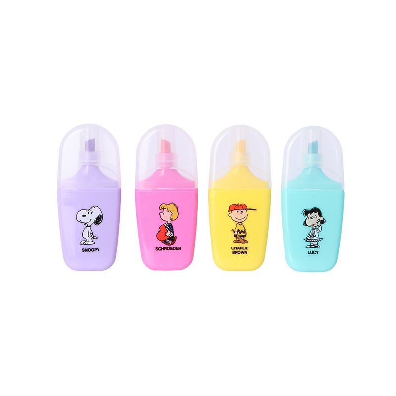 Set-de-Plumones-4-Piezas-Serie-Snoopy-Colorful-Vintage-1-26781