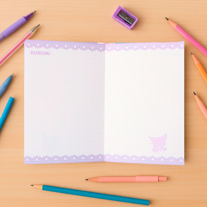 Cuaderno-Tapa-Dura-80-Hojas-Serie-Sanrio-Colorful-Summer-Kuromi-2-26814