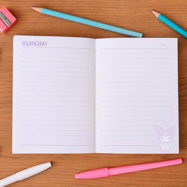 Agenda  A5 104 Hojas Serie Sanrio Colorful Summer Kuromi