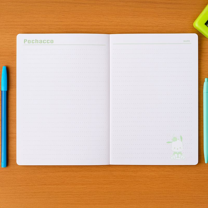 Agenda-A5-104-Hojas-Serie-Sanrio-Colorful-Summer-Pochacco-2-26820