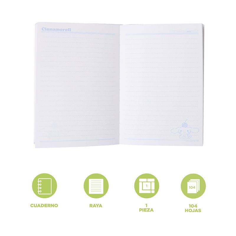 Agenda-A5-104-Hojas-Serie-Sanrio-Colorful-Summer-Cinnamoroll-3-26817