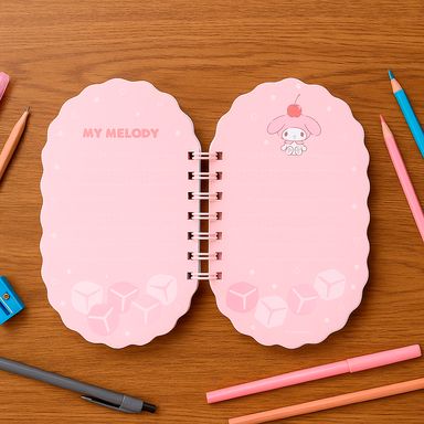 Agenda Argollada 90 Hojas Serie Sanrio Colorful Summer My Melody