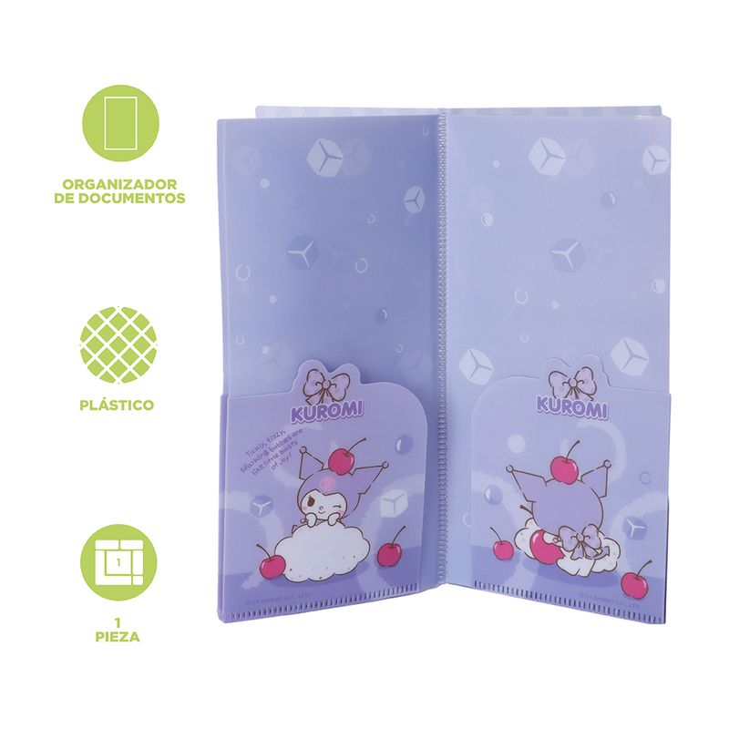 Porta-Documentos-Organizador-De-Billetes-Serie-Kuromi-Sanrio-6-26807