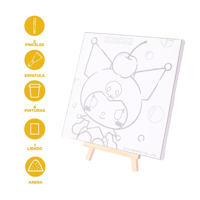 Set-para-Jugar-Pintura-Textura-Serie-kuromi-Sanrio-3-26801