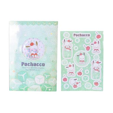 Cuaderno Tapa Dura 80 Hojas Serie Sanrio Colorful Summer Pochacco