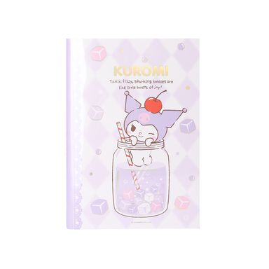 Agenda  A5 104 Hojas Serie Sanrio Colorful Summer Kuromi