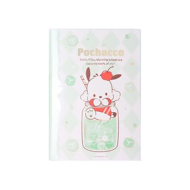 Agenda  A5 104 Hojas Serie Sanrio Colorful Summer Pochacco