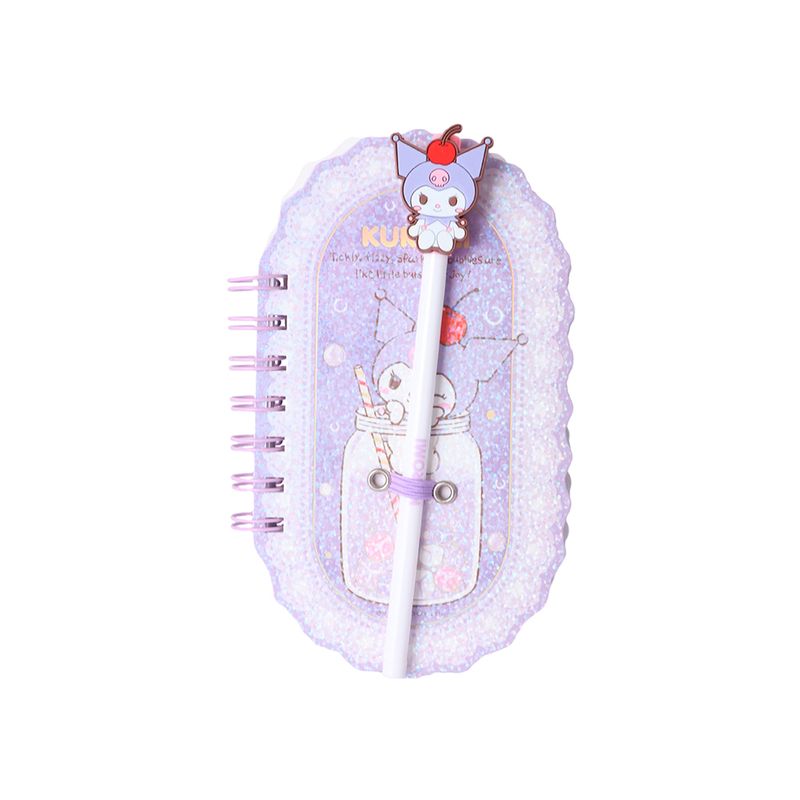 Agenda-Argollada-90-Hojas-Serie-Sanrio-Colorful-Summer-Kuromi-1-26811