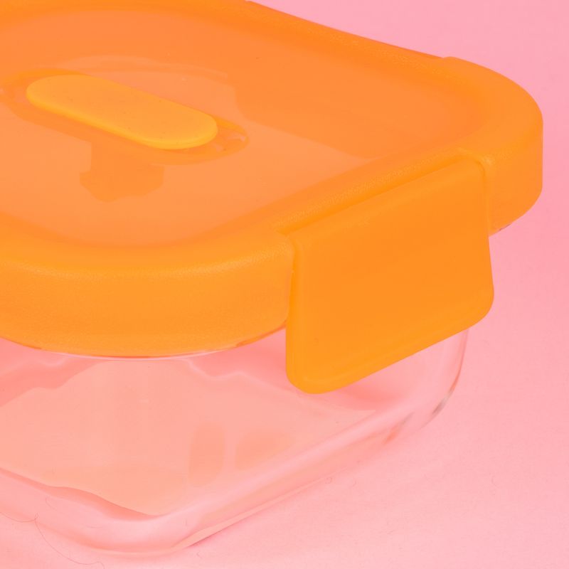 Contenedor-Cuadrado-para-Alimentos-320-Ml-Serie-Rainbow-Naranja-3-26883