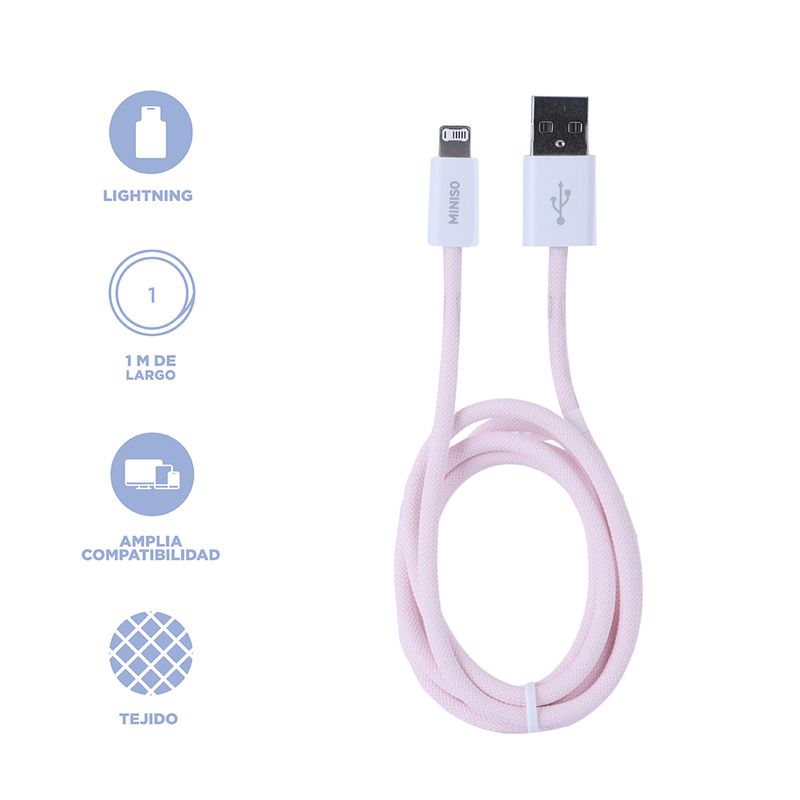 Cable-para-Carga-de-8-Pins-Tejido-Master-Series-Color-Rosa-4-26973