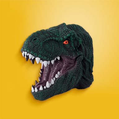 Marioneta de Mano Tiranosaurio Color Verde Serie Miniso